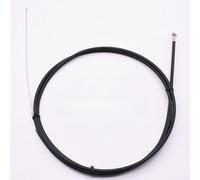 Zilimontt Electric Brake Cable - Rear Drum Brake Line for E-Bikes, Compatible with For KUGOO/Pro, Aluminum Alloy, Black, 1.2-2.5 m Adjustable Length, 320 g(2.2M rear)