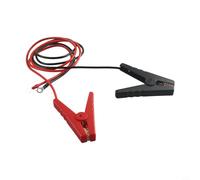 Zilimontt Electric Fence Wire Connectors with Clip Jump Cable and Solar Fence Cable, 3ft 91cm Heavy Duty Plastic Leads for for Livestock or Garden, Compatible with