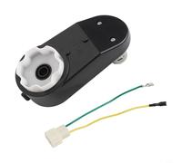 Zilimontt Electric Gearbox for Kids Car Toy | 12V High Torque DC Motor Replacement | Compatible with RS390 & RS550 Models | 12000-30000RPM Options | Black PP Housing with(RS390 12V 12000RPM)
