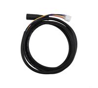 Zilimontt Electric Scooter Communication and Power Cable with M8 Waterproof Connector, Durable Plastic Shell, Compatible with for for Xiaomi and 1S Models, 124 cm Length(Black)