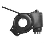 Zilimontt Electric Scooter Ignition Power Switch with 2 Keys and Voltmeter, Compatible with For Kugoo and E-For Bike Models, Long lasting Black ABS Construction with 3-Prong