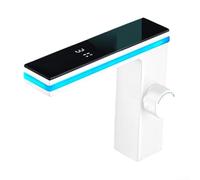 Zilimontt Electric Water Heater Tap with Digital Display, Instant-Hot Water Tap, Instant-Hot Electric Faucet, Fast Heating Water Sink Tap