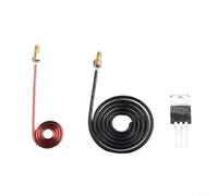 Zilimontt Electromagnetic Pulse Generator 150MHz 120W Single Frequency EMP Testing Equipment with Built-in and External High-Frequency Antennas, ABS Flame-Retardant(Parts)