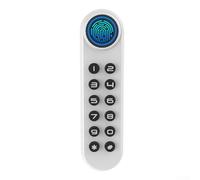 Zilimontt Electronic Door Lock with Biometric Fingerprint Recognition and Password Entry for Front Doors, Remote Access Control via Mobile App,(Vertical Style B)