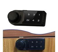 Zilimontt Electronic Password Cabinet Lock, Digital Keyless Entry System with Programmable Code, Management and User Passwords, Anti-Theft Security for for Drawer,(30mm)