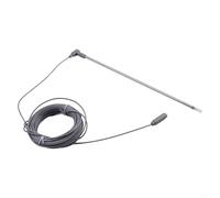 Zilimontt Enhance Overall Wellness With 40 Feet Grounding Wire And Reliable Grounding Rod, Anti Static Grounding Cord for Earthing, White Grounding Cable