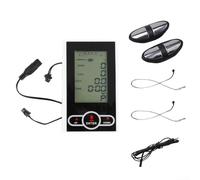 Zilimontt Exercise Bike Monitor, LCD Display, Heart Rate & Speed Sensor, Cycling Computer, White