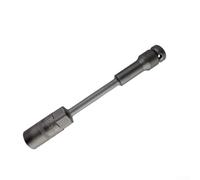 Zilimontt Extra Long Thin Wall Socket Wrench 200mm Hex Nut 8-19mm Metric 1/2 Inch Drive Chrome Vanadium Steel Deep Socket for Tight Spaces Automotive Machinery and Home(19mm)