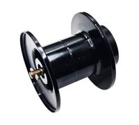 Zilimontt For DAIWA Reel Replacement Spool for ZILLION 21 SV TW, For STEEZ A12, ZBOOST & T3 Series - Stainless Steel, 8g, PE-Compatible Deep-Cast Spool for Fishing Boat Accessories(black all-ceramic)