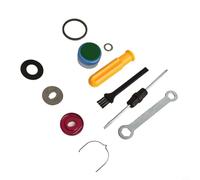 Zilimontt For DAIWA TATULA HD 150/200 Baitcasting Reel Unloading Alarm Drag Click Replacement Kit - Carbon Fiber Brake Pads, 304 Stainless Steel For Ring Gear & Sound Spring,