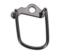 Zilimontt for for Bicycle Rear Derailleur Protector Steel Chain Gear Guard Cover for for Mountain Road and Folding Bikes, Durable Black Shield to Protect Rear Mech from Damage(small sizes)