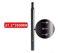 Zilimontt for for Bicycle Seatpost Aluminum Alloy Lightweight Lengthened Tube Rod for for Road and Mountain Bikes, Durable Cycling Seat Post Replacement in Multiple Sizes(27.2 * 350)