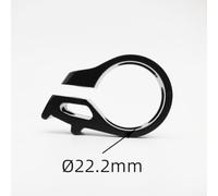 Zilimontt for for Bicycle Shifter Trigger Bar Clamp Aluminium Alloy 22mm Compatible with XX X9 X0 X01 Eagle GX for for MTB Mountain for for Bike Gear Shift Lever Black Lightweight(Clamp)
