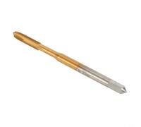 Zilimontt for for HSS Coated Metric Thread Tap M2-M10 Straight Flute Screw Tap Drill Bit High Speed Steel 6542 for for Furniture Repair and Machinery Manufacturing(M2)