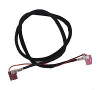 Zilimontt For NBT For EVO Video Cable LVDS Line 12V Display Connection Cable 80CM Black ABS Material Back of Host Installation