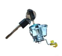 Zilimontt Front Driver Side Door Lock Cylinder for Altima (2013-2019), For Rogue (2014-2019), and For Qashqai (2016-2023) - Metal Construction, Silver Finish, Direct