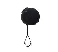 Zilimontt Front Left Bumper Tow Hook Cover - Primed Plastic Replacement for Stelvio (2017-2023), Direct Fit, OE Part No. 156114920, Includes Tow Hood Feature