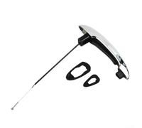 Zilimontt Front Right Door Handle For Mini For Cooper R50 R52 R53 R55 R56 R57 R58 R59 2002-2015,Replace 51217198472,51217147504,Right Passenger Exterior Door Handle