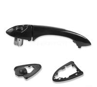 Zilimontt Front Right Outer Door Handle for X5 E53 2000-2006 - Gloss Black Replacement with ABS and Metal Construction, RHD Fitment
