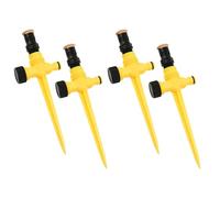 Zilimontt Garden Lawn Sprinkler With Scatter Fog Mode 360 Degree Coverage Automatic Watering System For Yard Plants Grass Outdoor Irrigation Equipment(4pcs)
