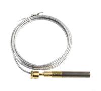 Zilimontt Gas Fireplace Thermopile Temperature Sensor for Propane Heater Pilot Generator| High Sensitivity Copper Alloy Replacement Part with 48 Inch and 60 Inch Length