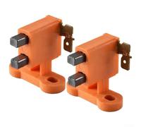 Zilimontt Generator Carbon Brush Holder Set for for 2-3.5KW Electric Generator or Motor, Copper Construction for for Efficient Conductivity and Heat Transfer, Model 168F,