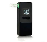 Zilimontt Handheld Alcohol Breathalyzer with LCD Display for Drunk Driving Testing, Black or Blue Plastic Material, Quick and For Easy to Use(Black)