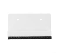 Zilimontt Hands-Cabinet Foot Pull Handle for for Kitchen Trash or Drawer Doors, Long Lasting Steel Touch-Design with Rubber Edge, Matte Finish, Compatible with(White)
