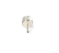 Zilimontt Heat Resistant 22mm Stainless Steel Nozzle for 858D+/8586/858 Series Hot Air Soldering Welding Station, Universal Replacement Tip Accessory for Precision(4mm)
