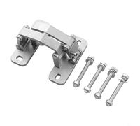 Zilimontt Heavy Duty Stainless Steel Door Hinge 180 Degree Rotation for for Stone, Main and Fire Doors, High Load Capacity up to 70kg, Resistant Silver Hinge for(70kg)