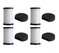 Zilimontt Hepa Filter Replacement With Sponge For Samsung For Galaxy GL6255 GL6231 GL6263 And For Centek CT-2561 Vacuum, Fits V600 And Eltronic BS3070, Pack Of 2 Or 4(B)