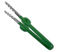 Zilimontt Horticultural Succulent Care Tool Tweezers with Stainless Steel Construction for Gardening, Plant Handling and Educational Use - Portable Multifunctional Clip