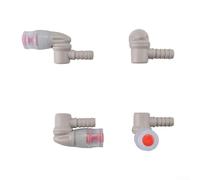 Zilimontt Hydration Pack Bite Valve Replacement Drinking Tube Nozzle with 360° Swivel Shutoff for for Water Bag Reservoir Compatible with Hiking Camping Cycling Outdoor(Pink)