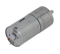 Zilimontt JGA25-370 12V DC Geared Motor with Metal Gear, High Torque General Purpose Electric Motor for for Automation Projects, Reversible Rotation Design, Suitable for(171 RPM)