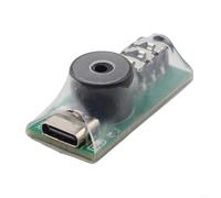 Zilimontt K4 Key Trainer CW Hand Key Oscillator for Code HAM Send Practice with 3.5mm Interface, Type-C Power Input, LED Visual Feedback and Buzzer Sound