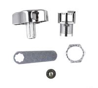 Zilimontt Keyless Zinc Alloy Cabinet Cam Lock for Furniture Cabinet Door in Silver, Mechanical Padlock with Multiple Size Options 16mm 20mm 25mm 30mm, Long Lasting Secure Cy(16mm)