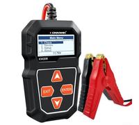 Zilimontt KONNWEI KW208 Car Battery Tester 6V 12V for Automotive Charging System Analysis with Voltage and Internal Resistance Detection for AGM and Gel Batteries