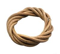 Zilimontt Leather Sewing Machine Belt for Vintage Foot-Operated Models, Compatible with Butterfly Trapeze Bee, 1.73 M x 5 mm, Cowhide Transmission Drive Belt