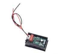 Zilimontt LED Digital AC Voltmeter 2-Line 70V-500V Self-Powered Voltage Meter with Bright Red/Green/Blue 0.56in LED Display High Accuracy ±1% Panel Gauge for for Industrial(Green)