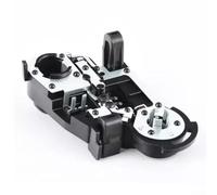 Zilimontt Left Rear Trunk Lid Bulb Holder for F30 F31 F80 2012-2015 - Black ABS Replacement Part Compatible with OEM 63217313059