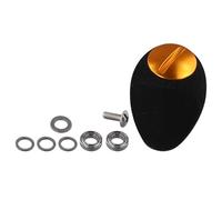 Zilimontt Lightweight EVA Reel Handle Knob for for Daiwa with Bearing and Gasket Features (Gold)