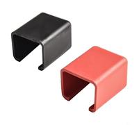 Zilimontt Lithium Battery Terminal Dust Covers 2 Pack, IP67 Waterproof Flame Retardant PA66 Protective for for Energy Storage Battery Connectors, Snap-On Guards(300A)