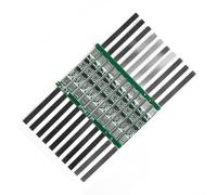 Zilimontt Lithium Ion Battery Protection Circuit Board 3A 1S 3.7V Li-Ion Module with Overcharge, Overdischarge, Overcurrent, Short Circuit Protection for(100pcs)