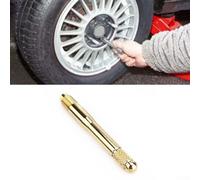 Zilimontt Locating Pin for Wheel Alignment - 12x1.5 / 14x1.25 / 15x1.25 mm Stainless Steel Tire Stud Pilot Tool with Tapered Design, Compatible with Most Passenger(Gold)(12*.5)