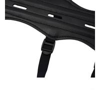 Zilimontt Long Leather Arm Guard for - Protective Arm Protector for Bow and Arrow, 30 x 13 cm, Black, Leather with Ventilation Holes, Outdoor Sports Equipment