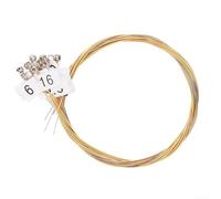 Zilimontt Lyre String Replacement Set, Brass and Nylon Strings for 15 16 19 21 24 String Lyre Harp, For Shiny Tone Wire for Professional Musicians and Beginners, (16 Brass Strings)