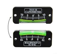 Zilimontt Marine Inclinometer for Sailboats Yachts and Boats with High-Resolution Display and Long Lasting ABS Construction in Black and Green(10 Degrees)