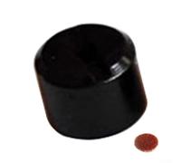 Zilimontt Metal Half Moon Pin Nut for for Abu and for for Daiwa Series Drum Reels, 8mm Inner Diameter Fishing Reel Replacement Part, Durable Metal Construction for for Repair and(Black)