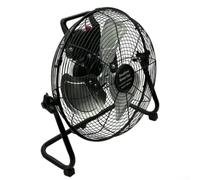 Zilimontt Metal Pedestal Fan 14 Inch Adjustable Angle Quiet(For 48-11-1862) | for durable metal housing, 130 degree tilt, flexible airflow direction, sturdy base, black finish