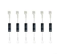 Zilimontt Microwave Oven High Voltage Rectifier Diode CL01-12 Unidirectional 12kV 350mA Band Terminal for for Household Appliance Repair and Industrial Electronic Components(6pcs)